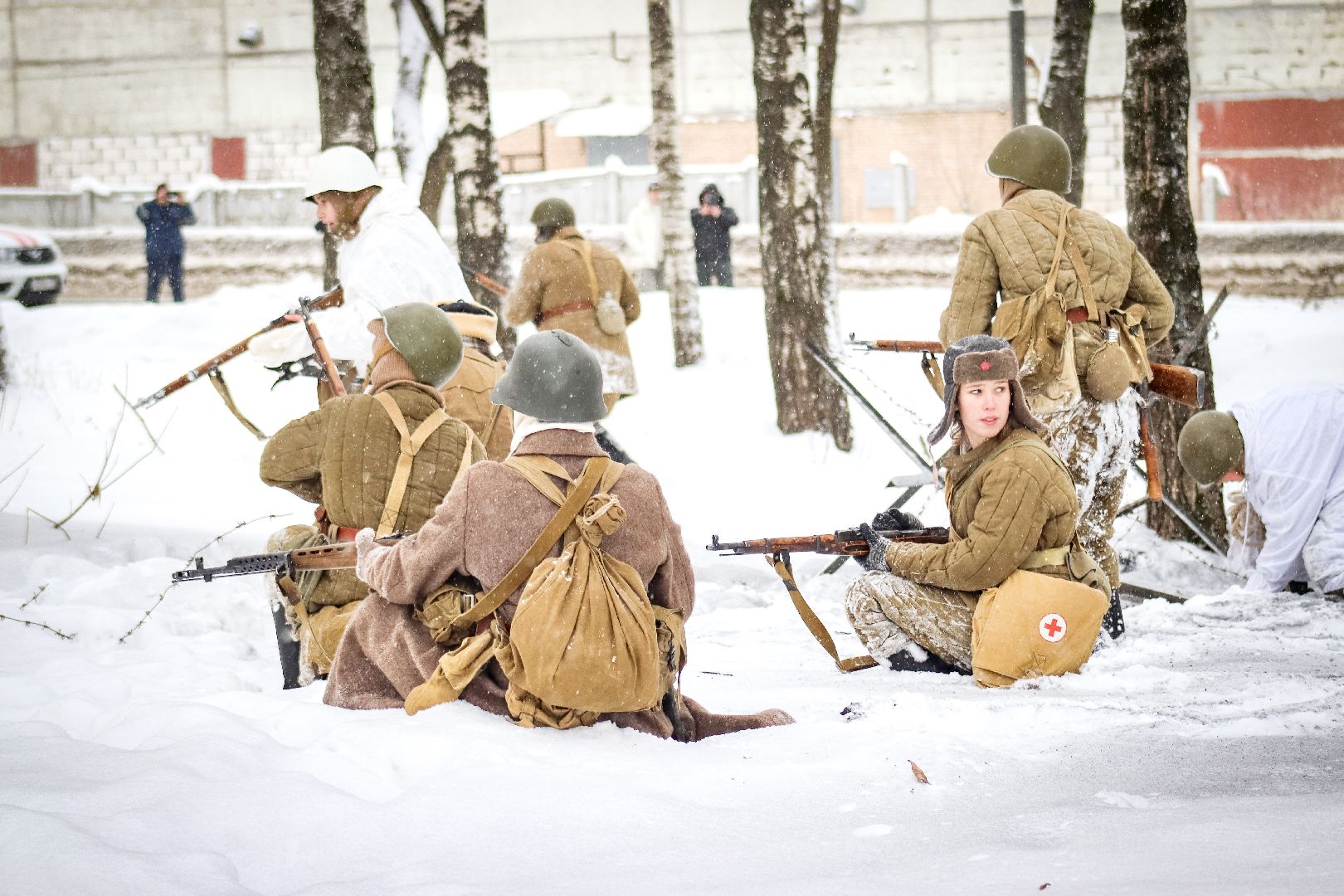 Клин, общество, военная реконструкция, ВОВ, память,