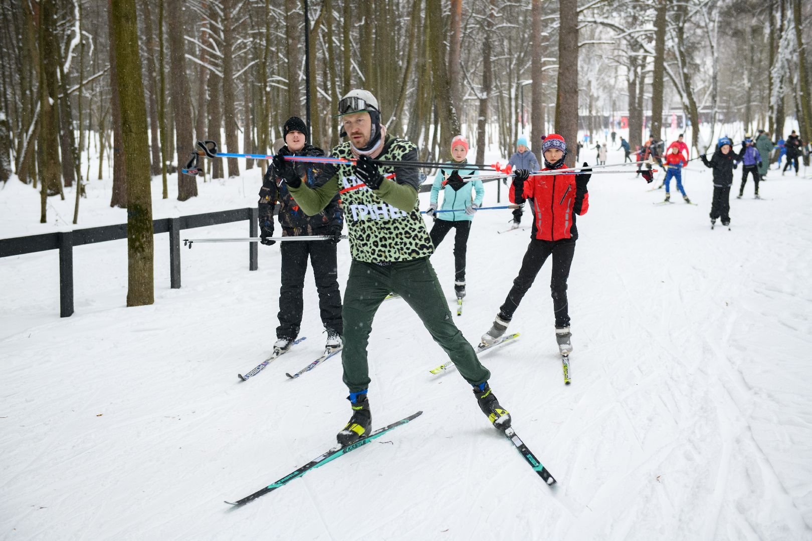 лыткарино, спорт, лыжные гонки, тренируйся со звздами,