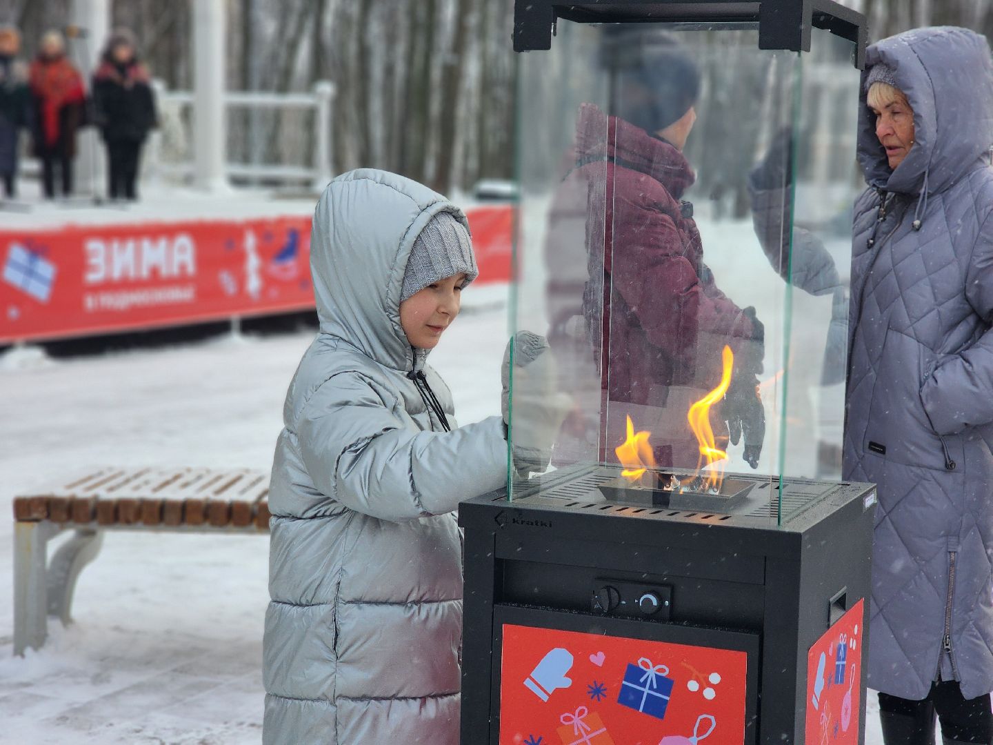 воскресенск, зима в подмосковье, парк, кривякино,