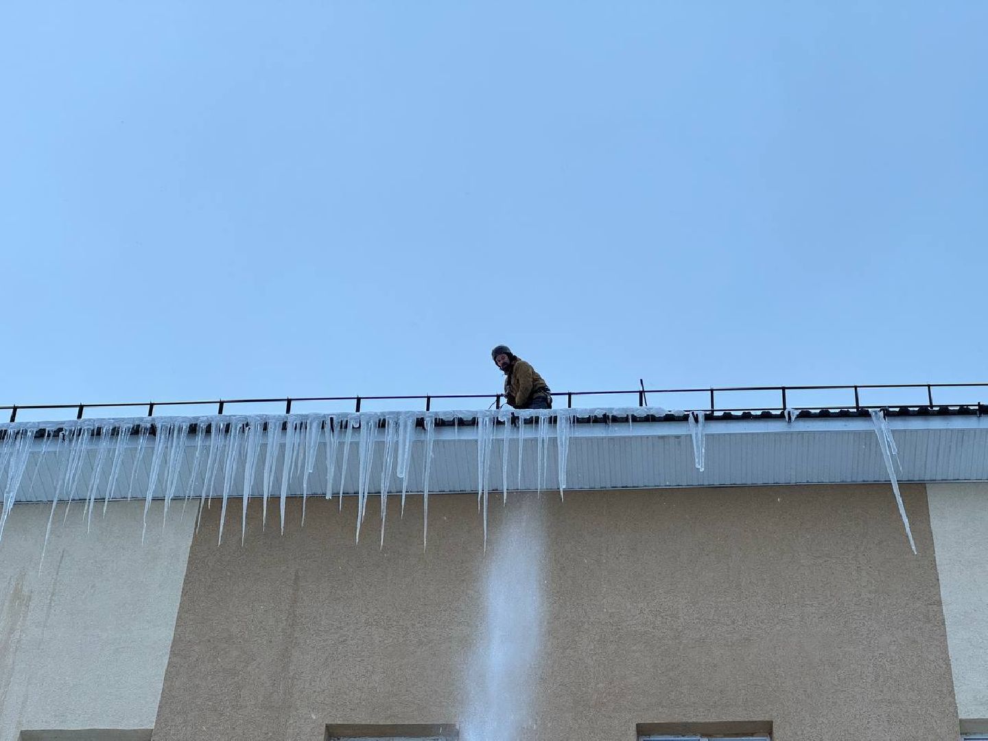 сосульки, городской округ восход, зима, вертикалки,