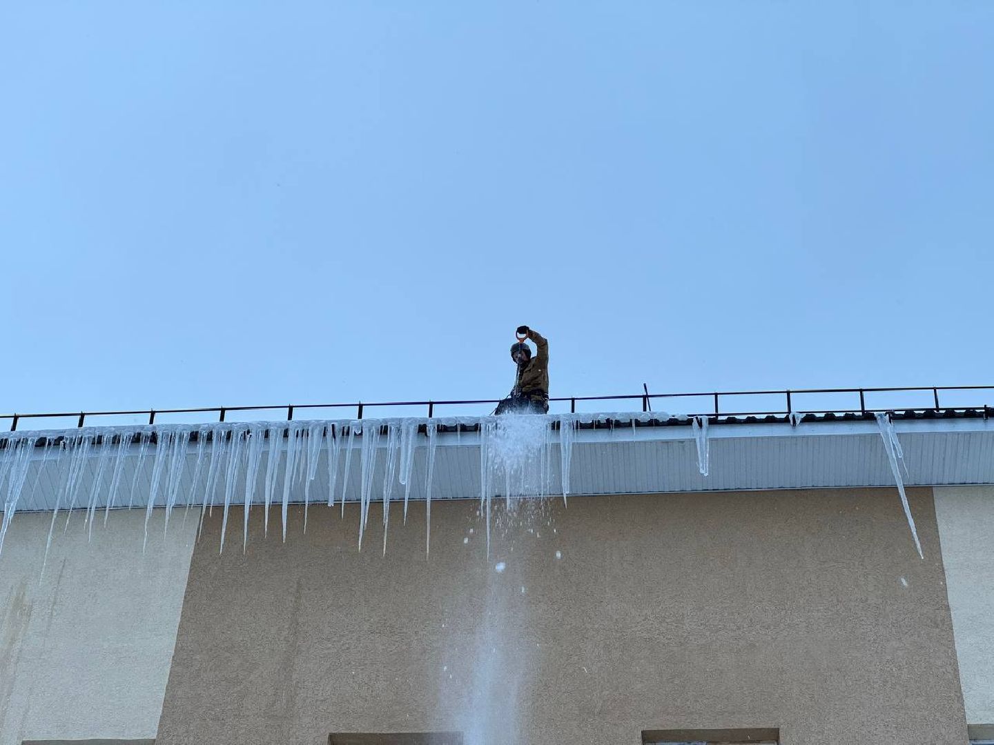 сосульки, городской округ восход, зима, вертикалки,