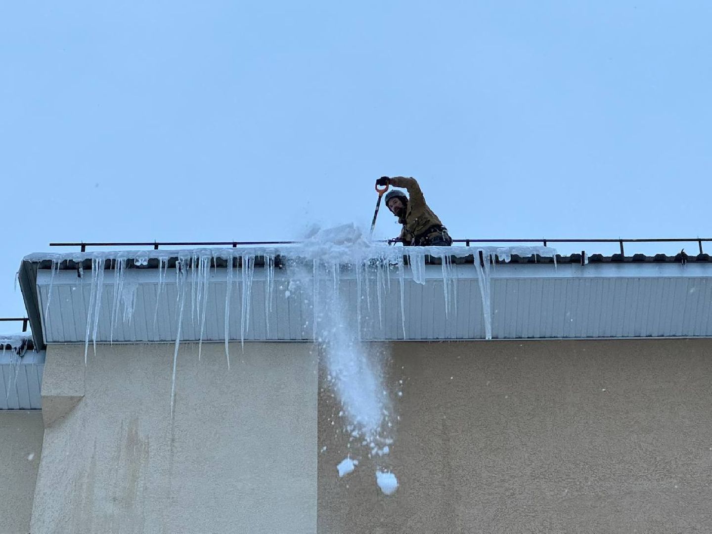 сосульки, городской округ восход, зима, вертикалки,