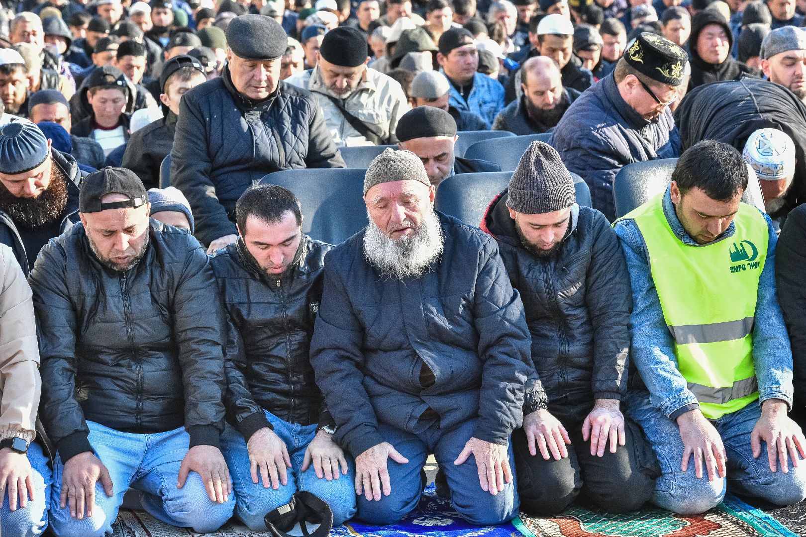 Балашиха, Ураза-байрам, намаз, проповедь, мусульманский праздник, пост, Рамадан, имам-хатыб