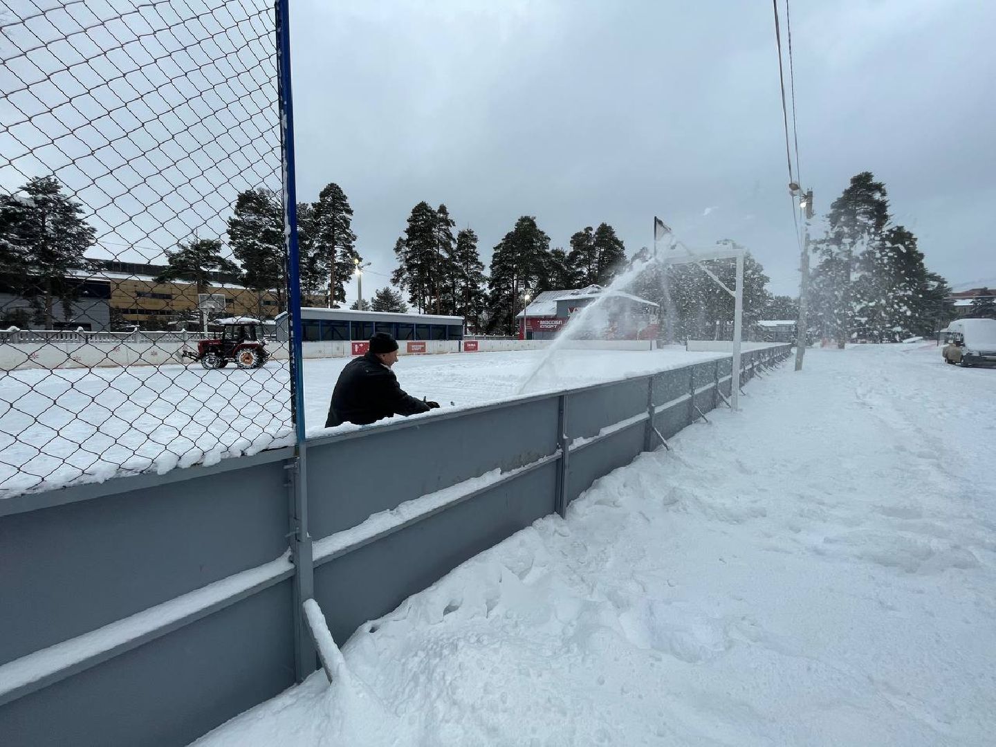 дмитров, зима в подмосковье, зимние катки, вертикалки,