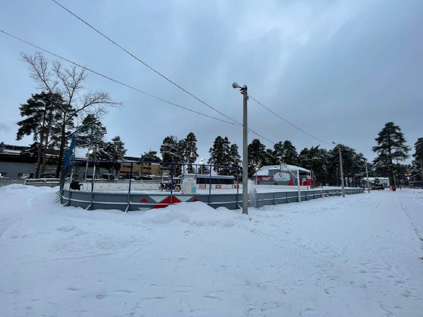 дмитров, зима в подмосковье, зимние катки, вертикалки,