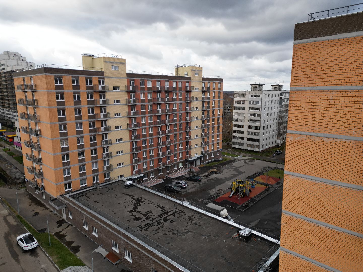 видео с коптера, ногинск, расселение аварийного жилья,