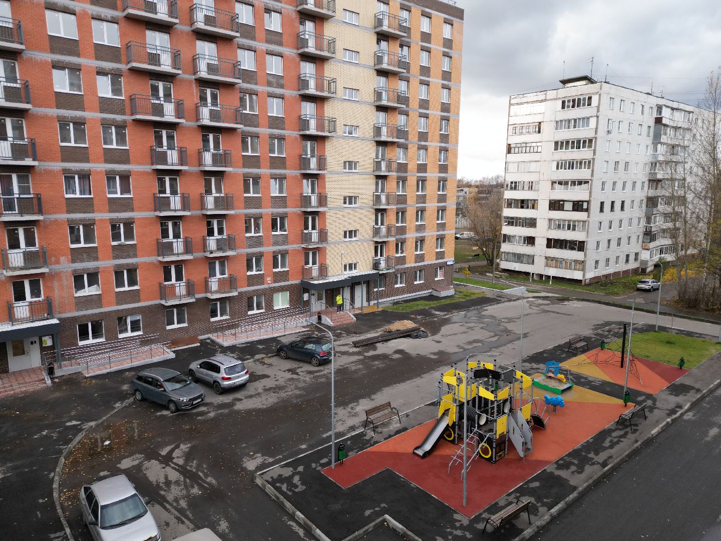 видео с коптера, ногинск, расселение аварийного жилья,