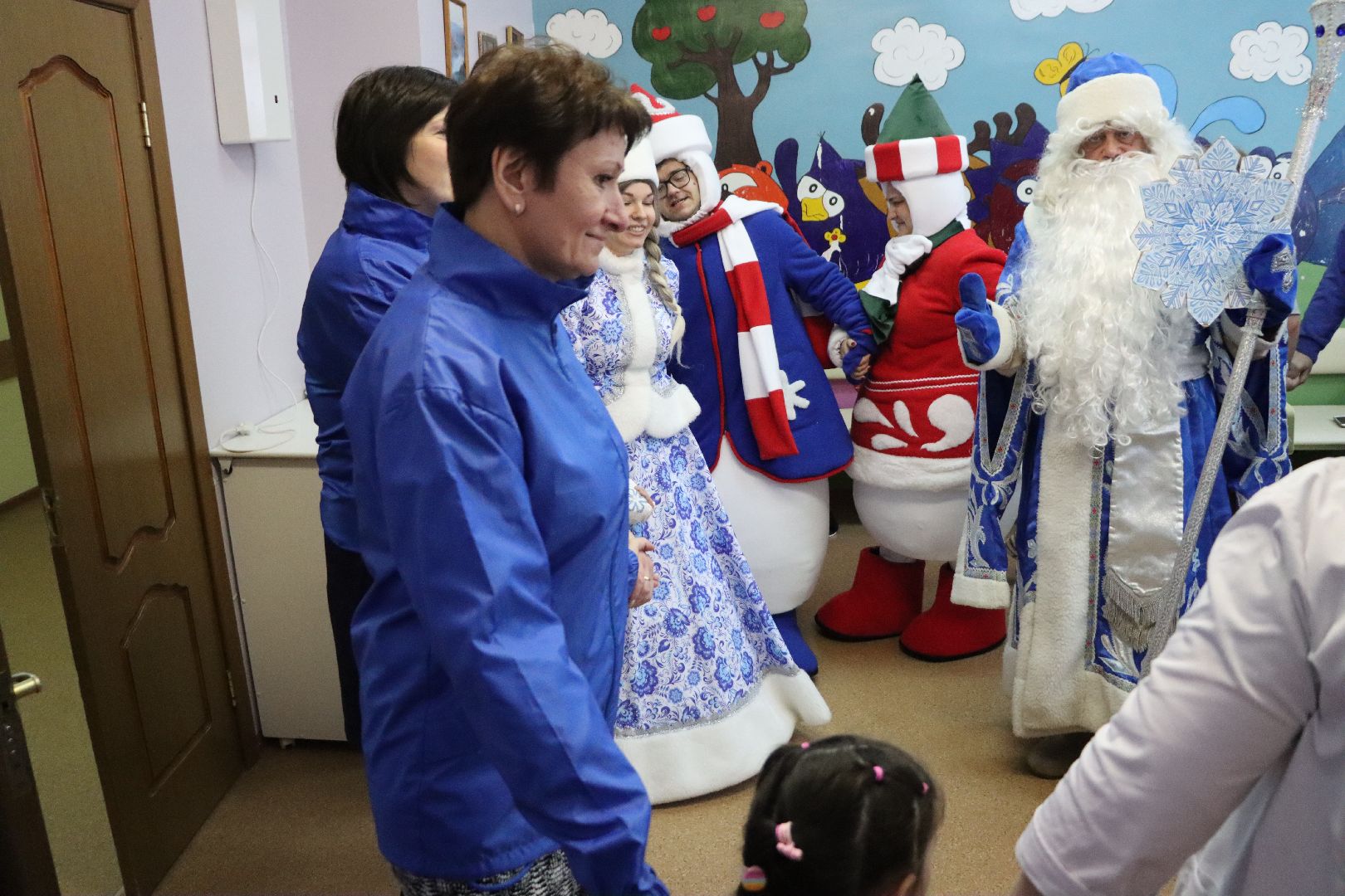 лотошино, дети, больница, здравоохранение, новый год, вертикалки,