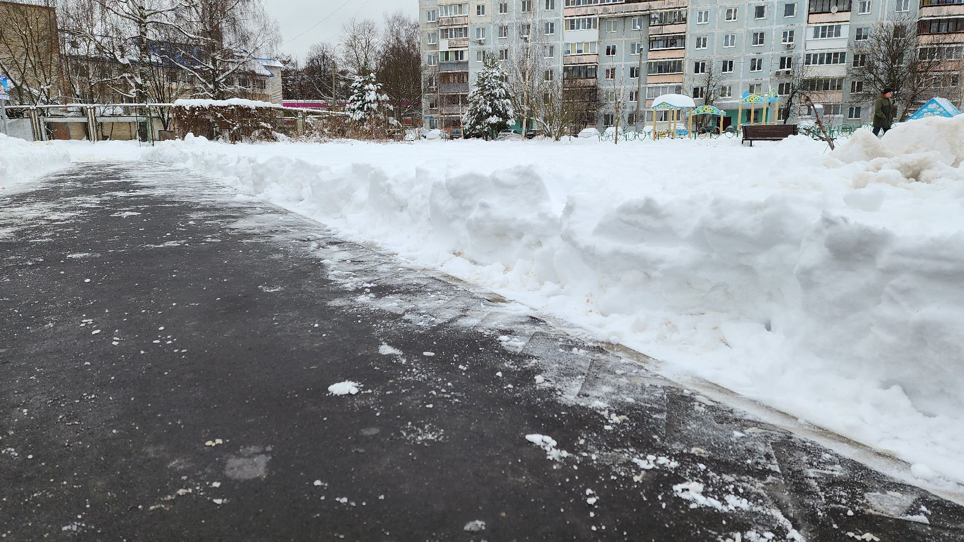 Солнечногорск, вертикалки, уборка снега, Военный городок, ЖКХ,