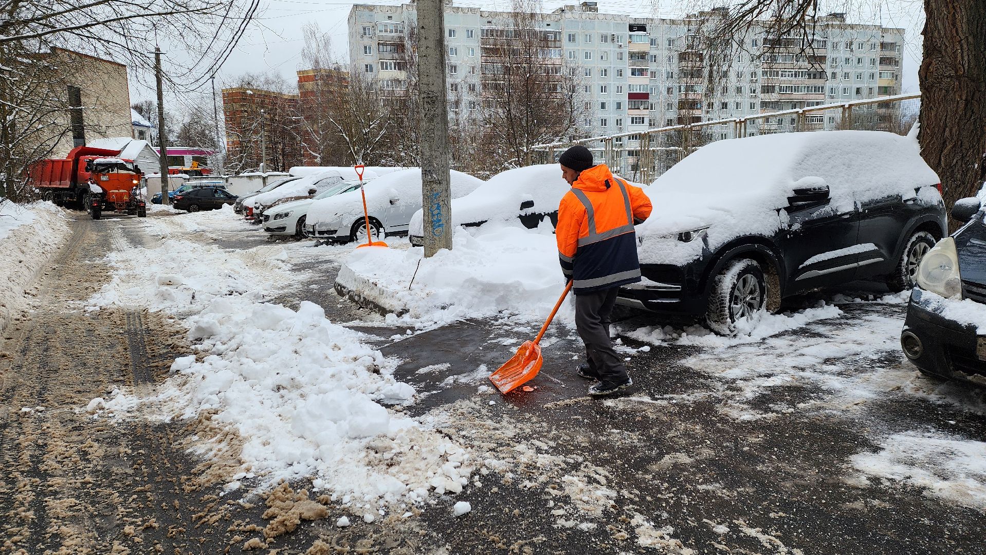 Солнечногорск, вертикалки, уборка снега, Военный городок, ЖКХ,
