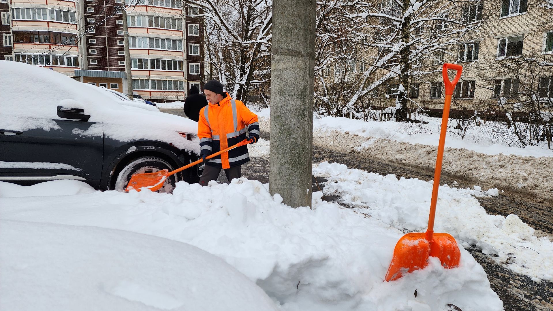 Солнечногорск, вертикалки, уборка снега, Военный городок, ЖКХ,