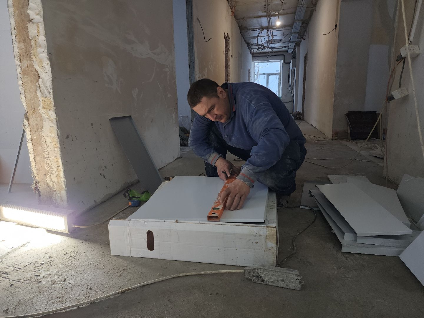 ремонт поликлиники, руза, рузский городской округ, здравоохранение, медицина, капитальныей ремонт, московская область, вертикалки,