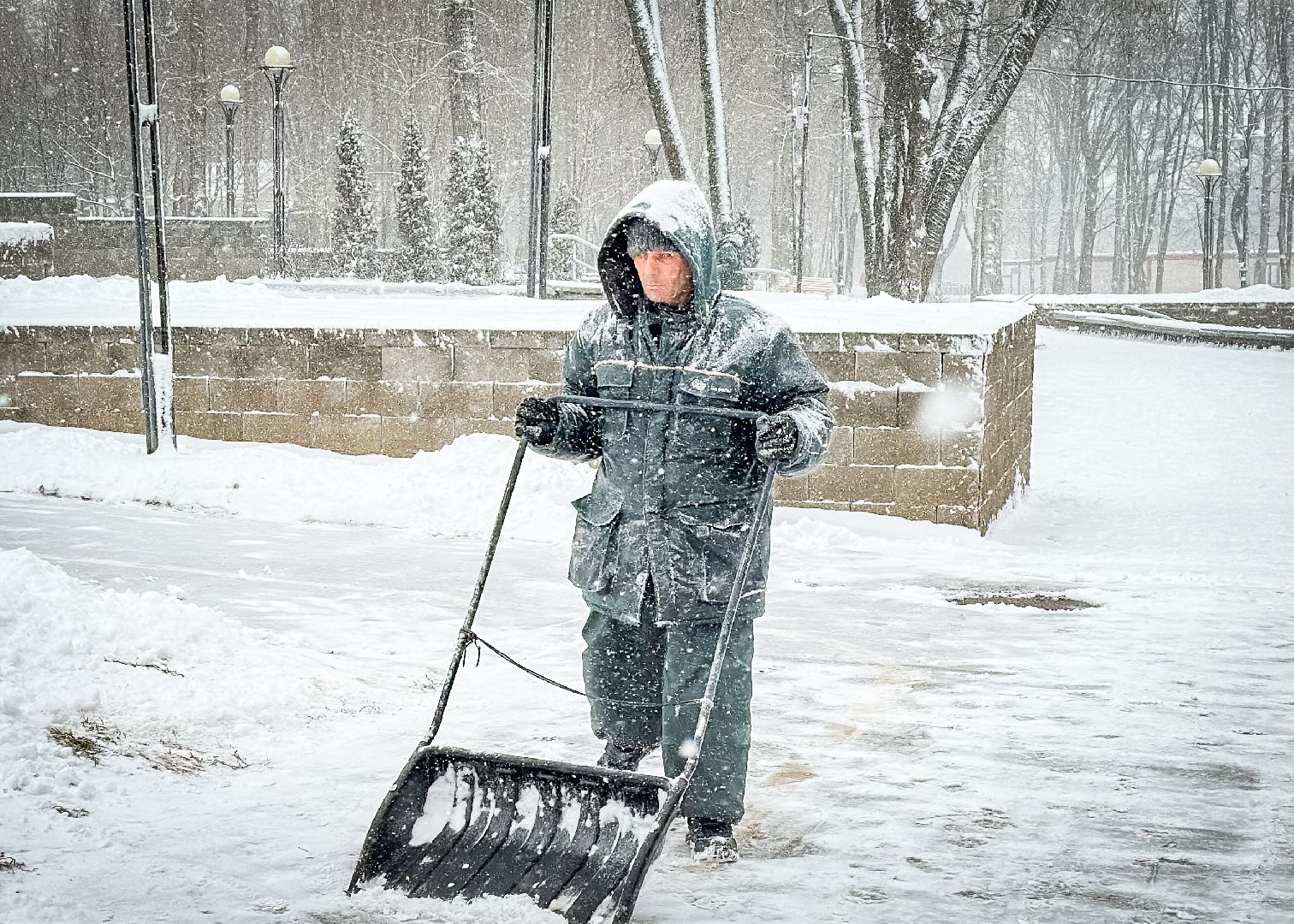 Клин, общество, ЖКХ, уборка снега, вертикалки,