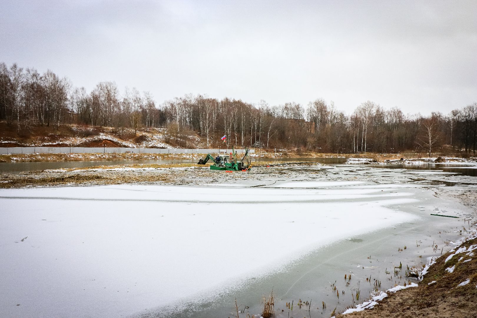 Клин, экология, очистка реки, вертикалки,