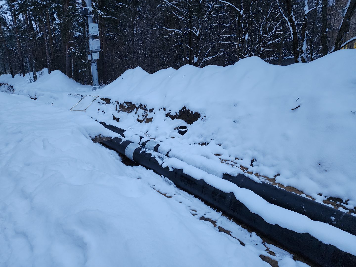 Черноголовка, отопительный сезон 2024-2025, ремонт тепловых сетей,