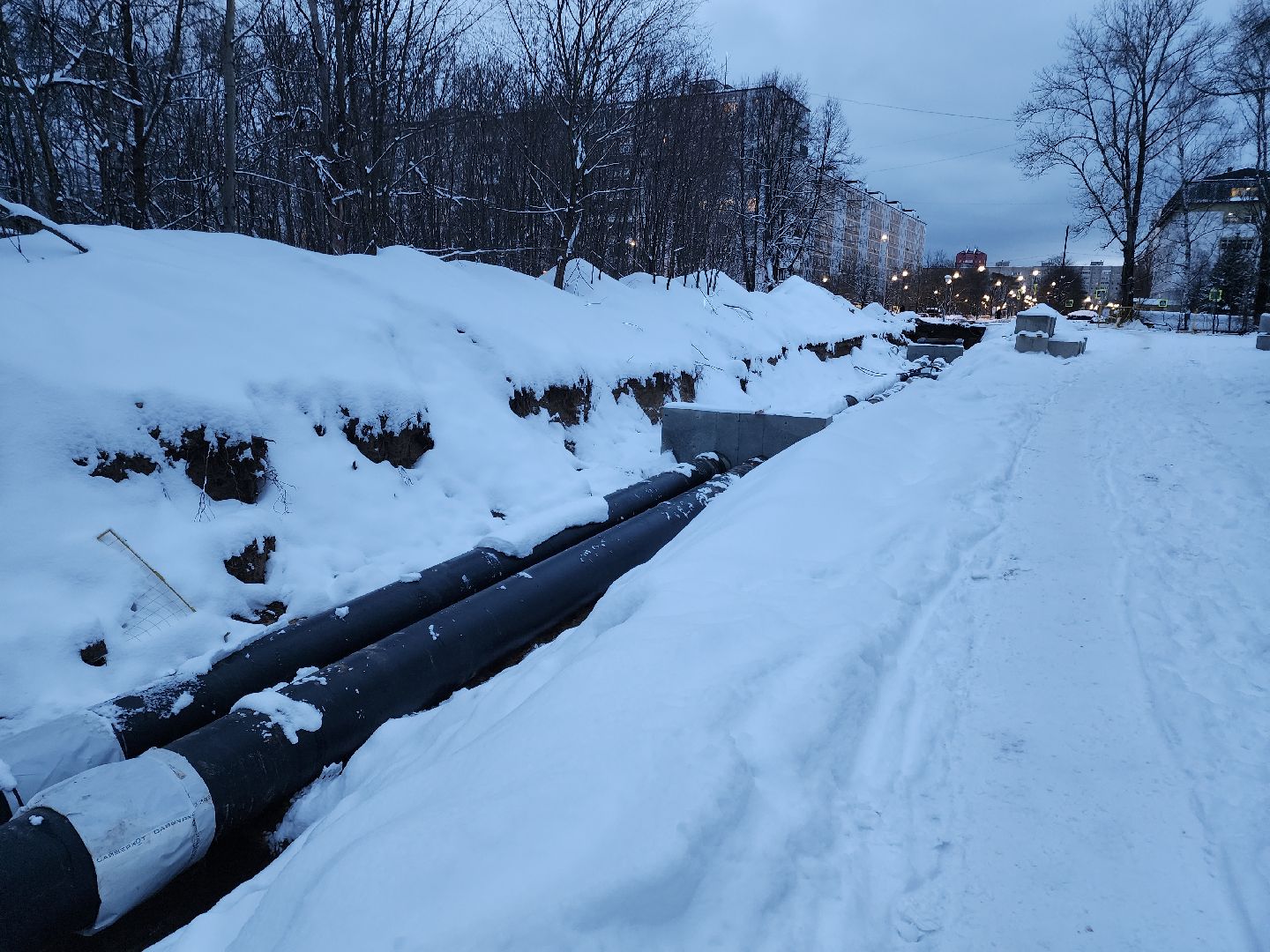 Черноголовка, отопительный сезон 2024-2025, ремонт тепловых сетей,