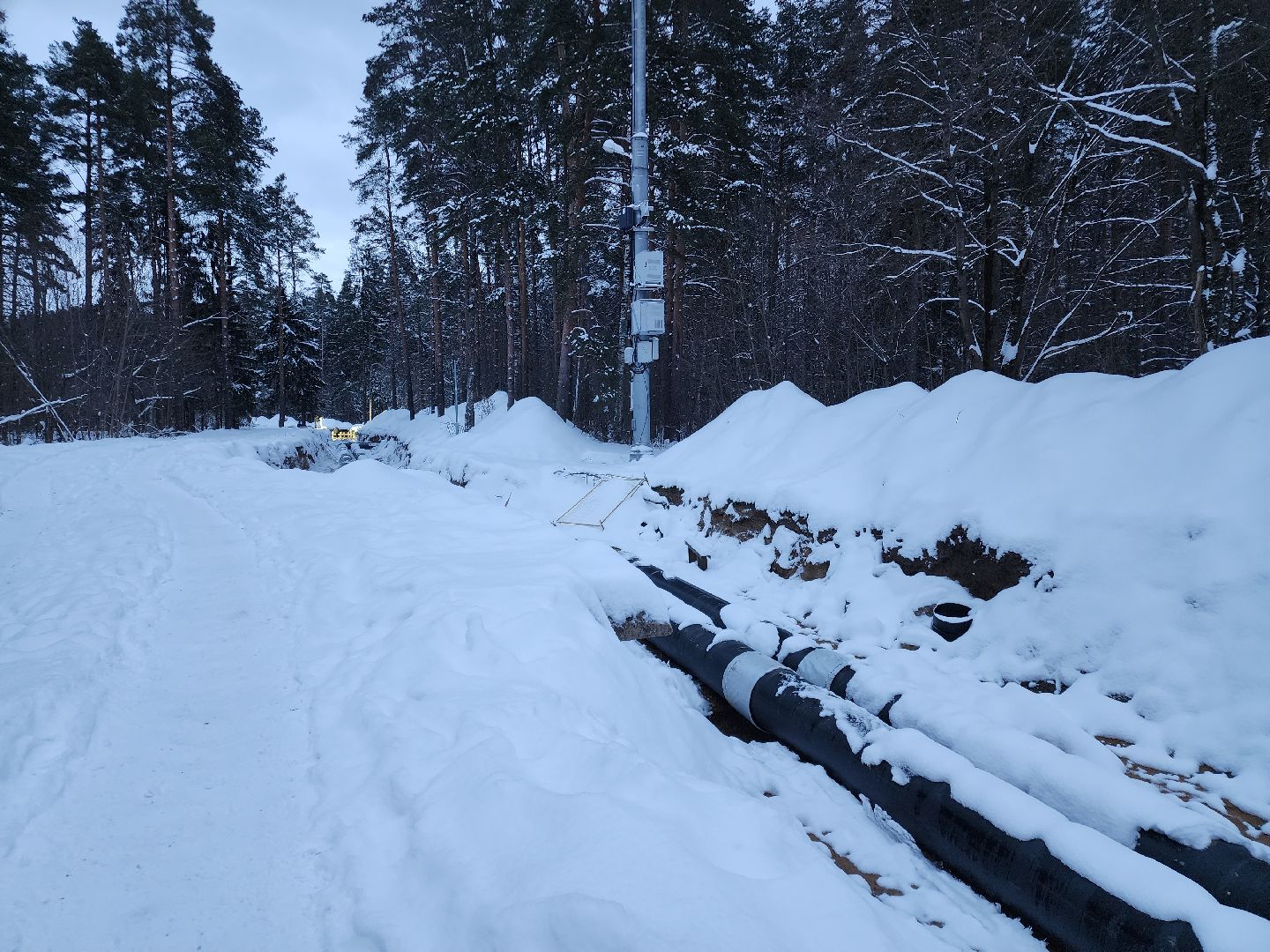 Черноголовка, отопительный сезон 2024-2025, ремонт тепловых сетей,