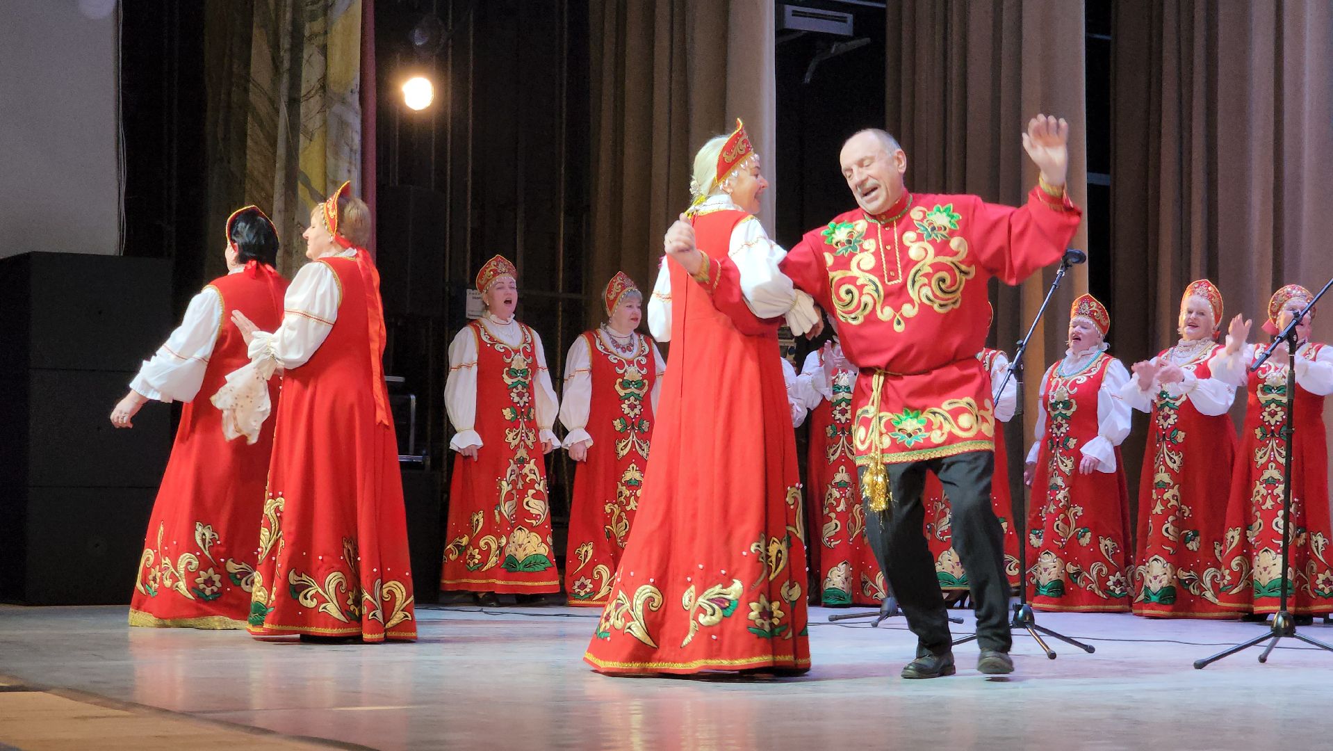 подольск, концерт, русская песня, дворец культуры, хор,