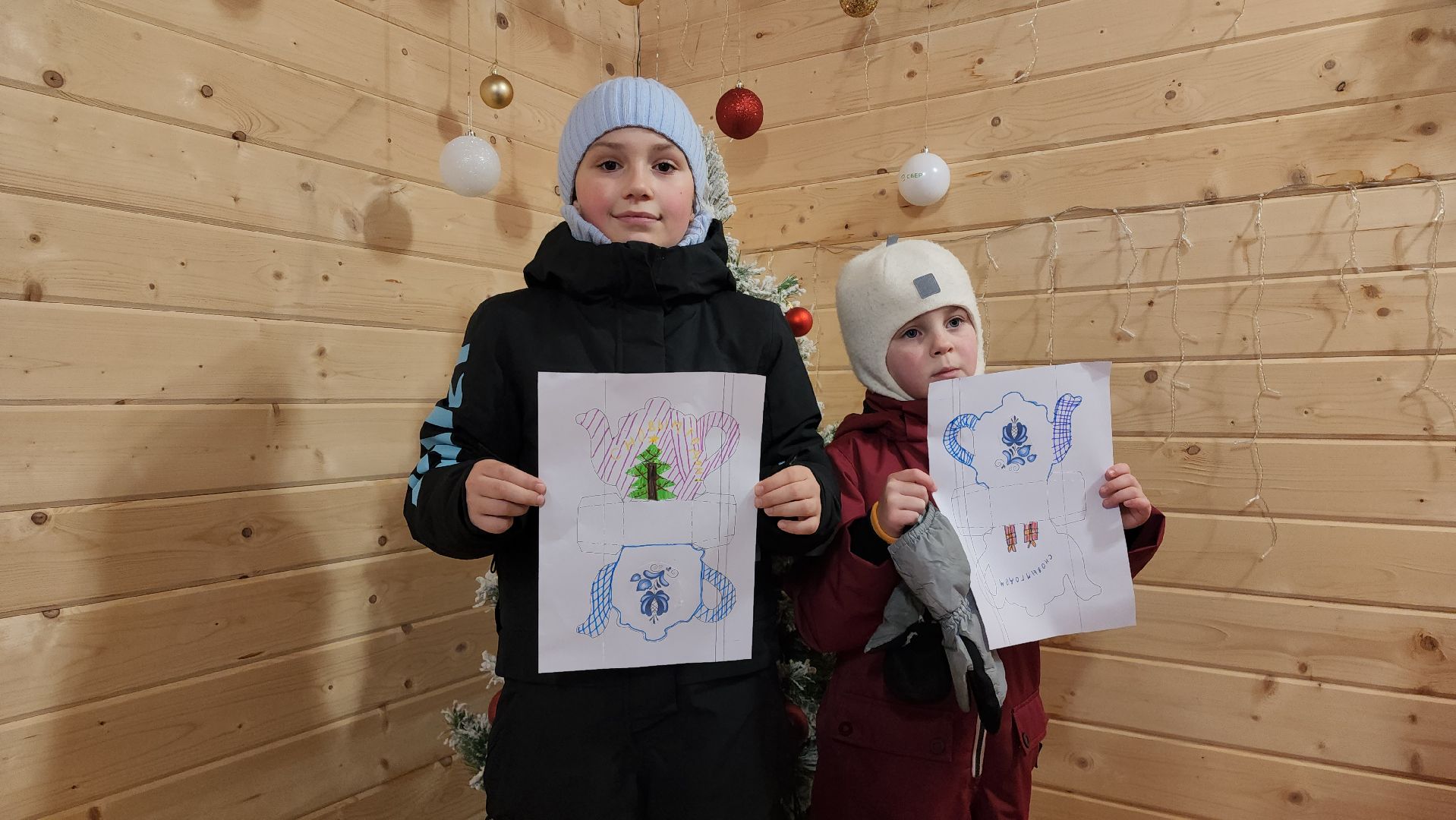 Дети, мастер класс, новый год, вертикалки,
