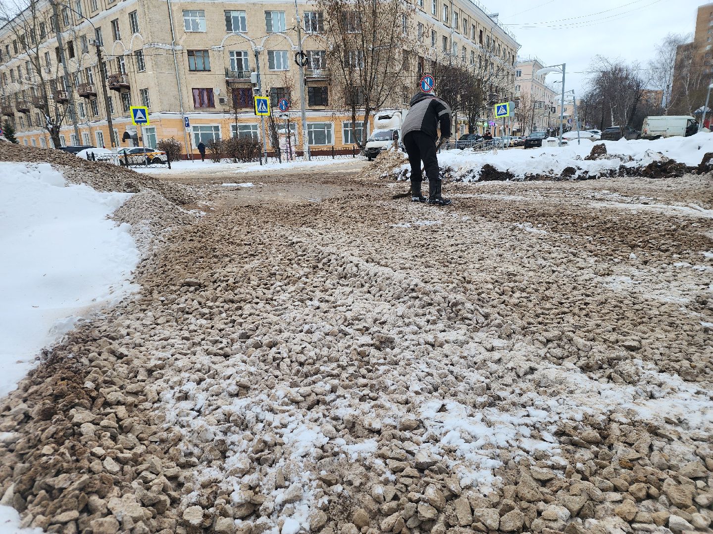 подольск, теплосети, благоустройсво, дорога,