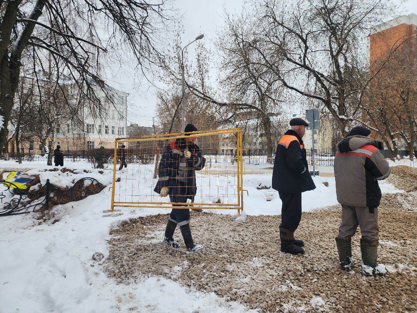 подольск, теплосети, благоустройсво, дорога,