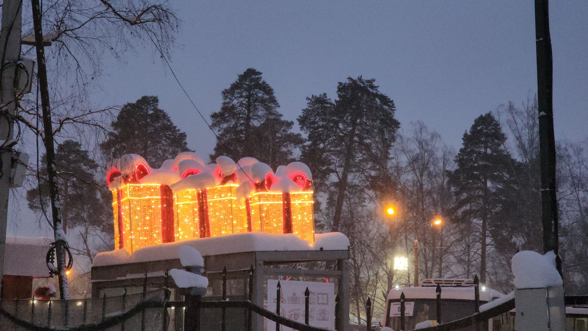 красногорск, городской парк, новый год,Вертикалка, Вертикальное видео,
