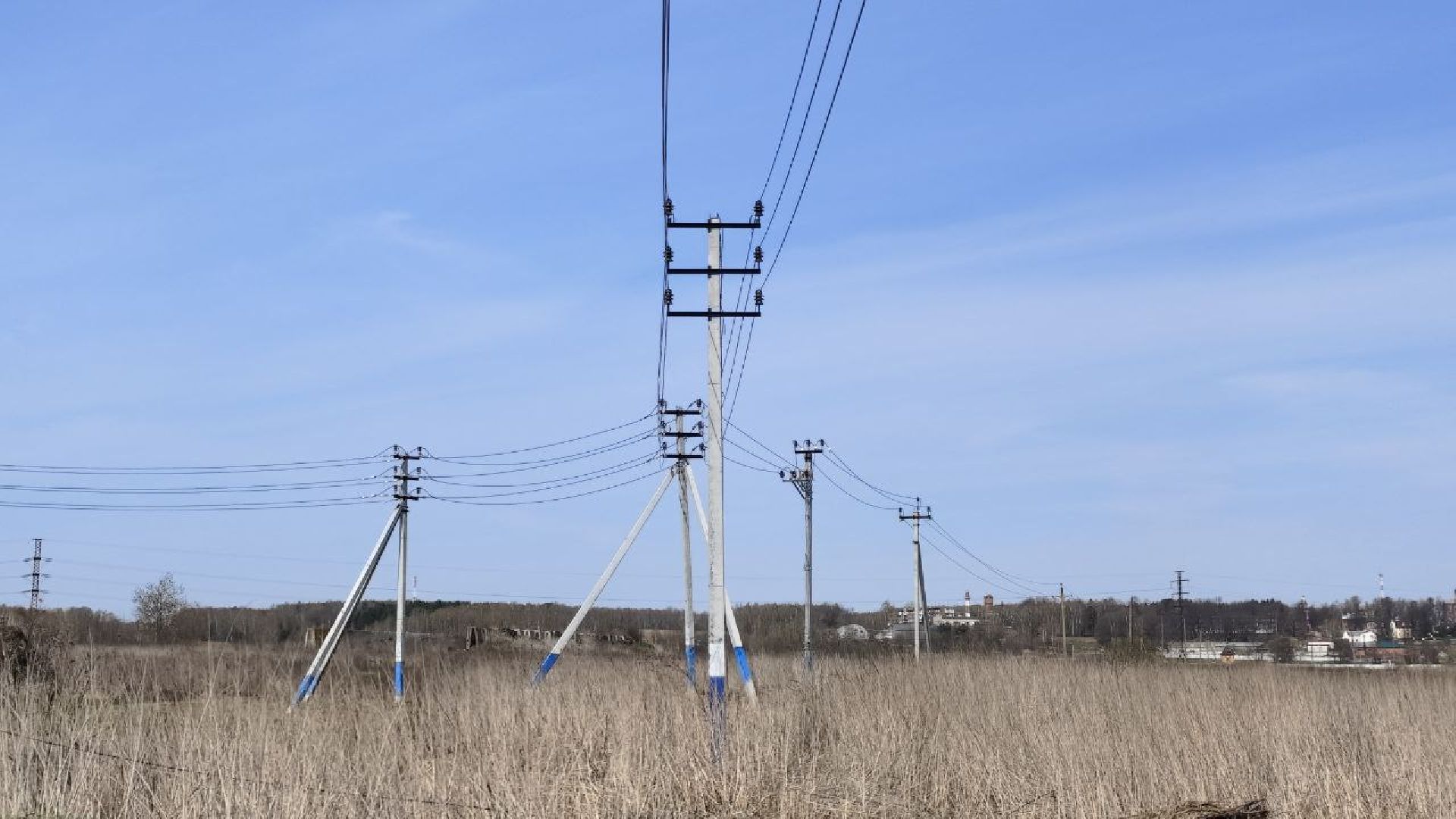 Энергетика, Россети, реконструкция воздушных линий