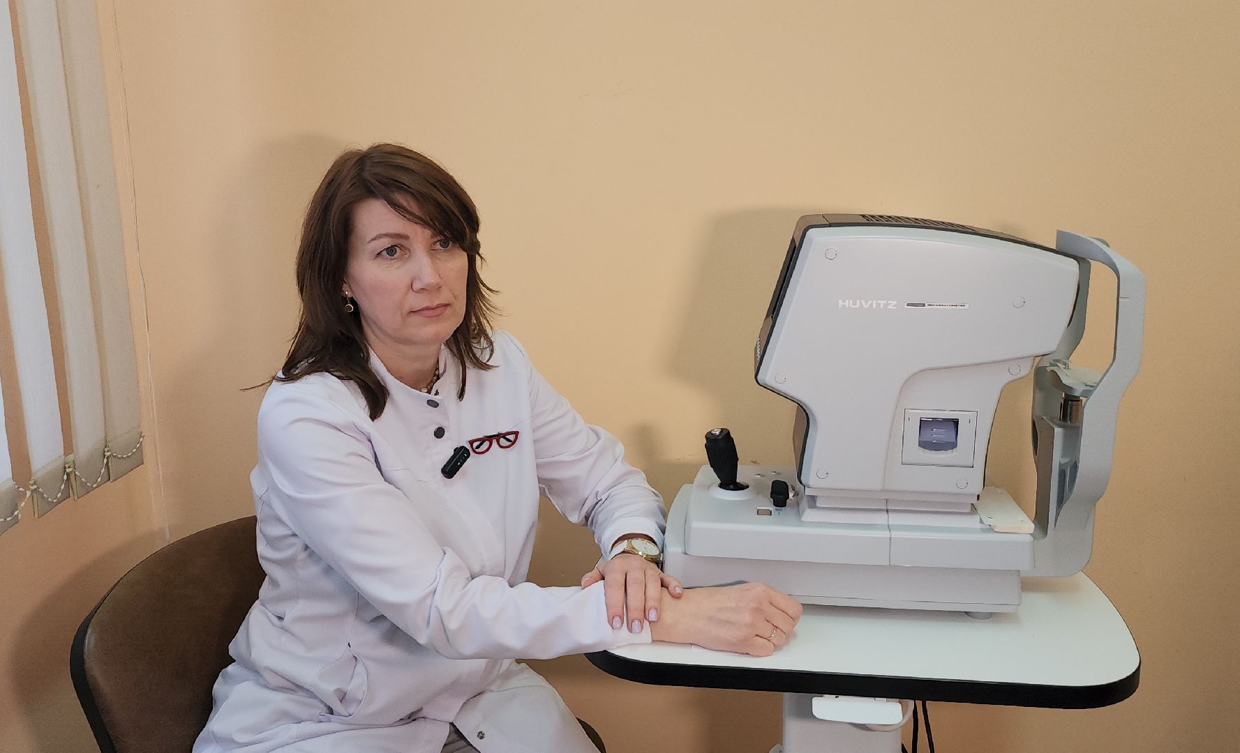 серпухов, медицина, офтальмологическое обследование, авторефрактометр, улица физкультурная, поликлиника, вертикалки,