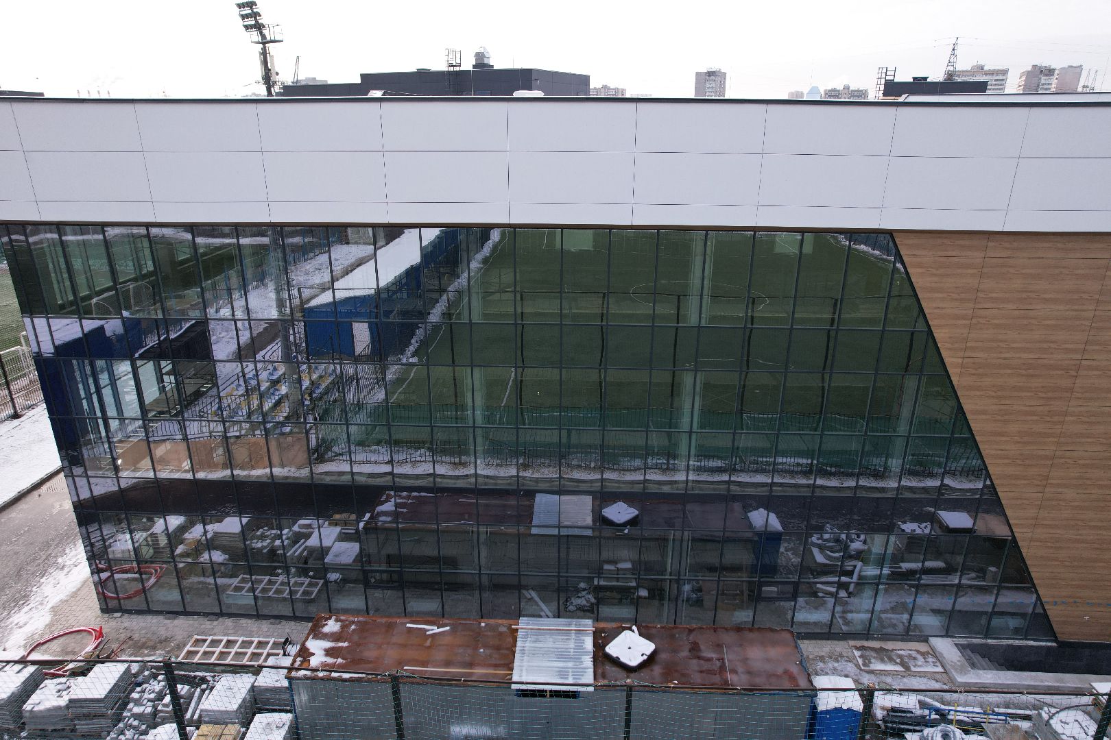 видео с коптера, фок, строительство, спорт,