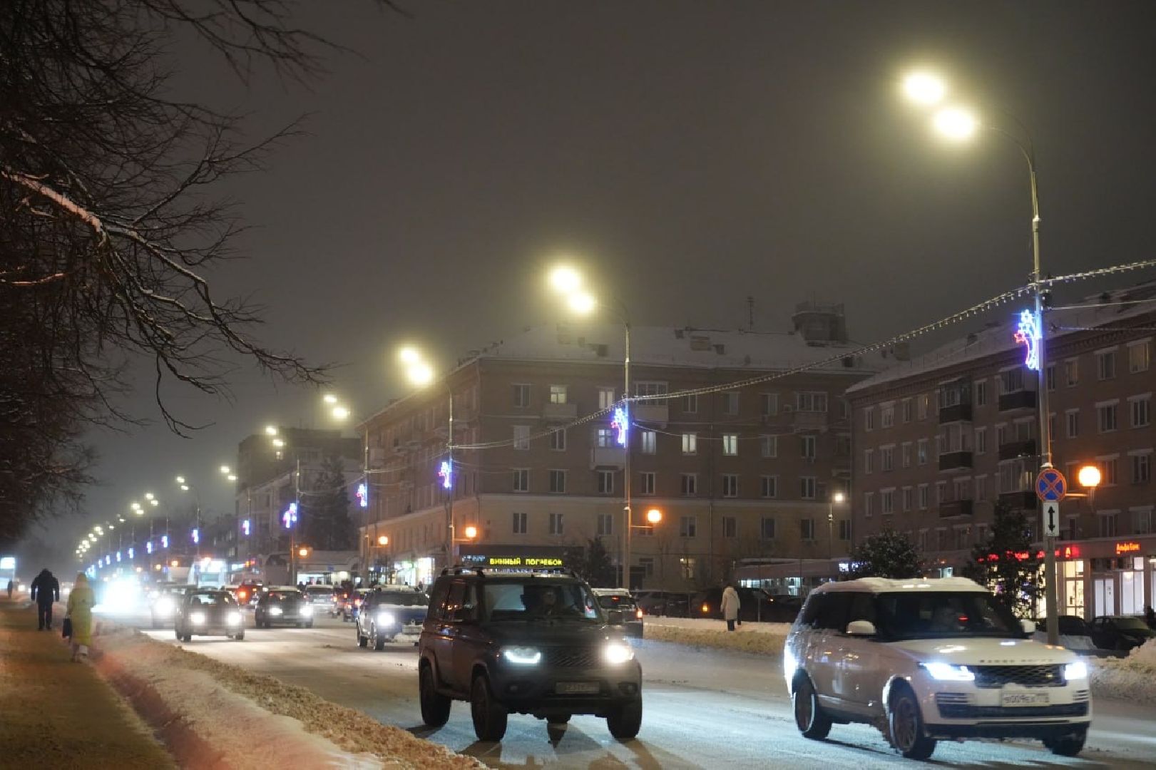 Зима в Подмосковье, Украшение, Благоустройство, Новый год, Сергиев Посад, Сергиево-Посадский городской округ,
