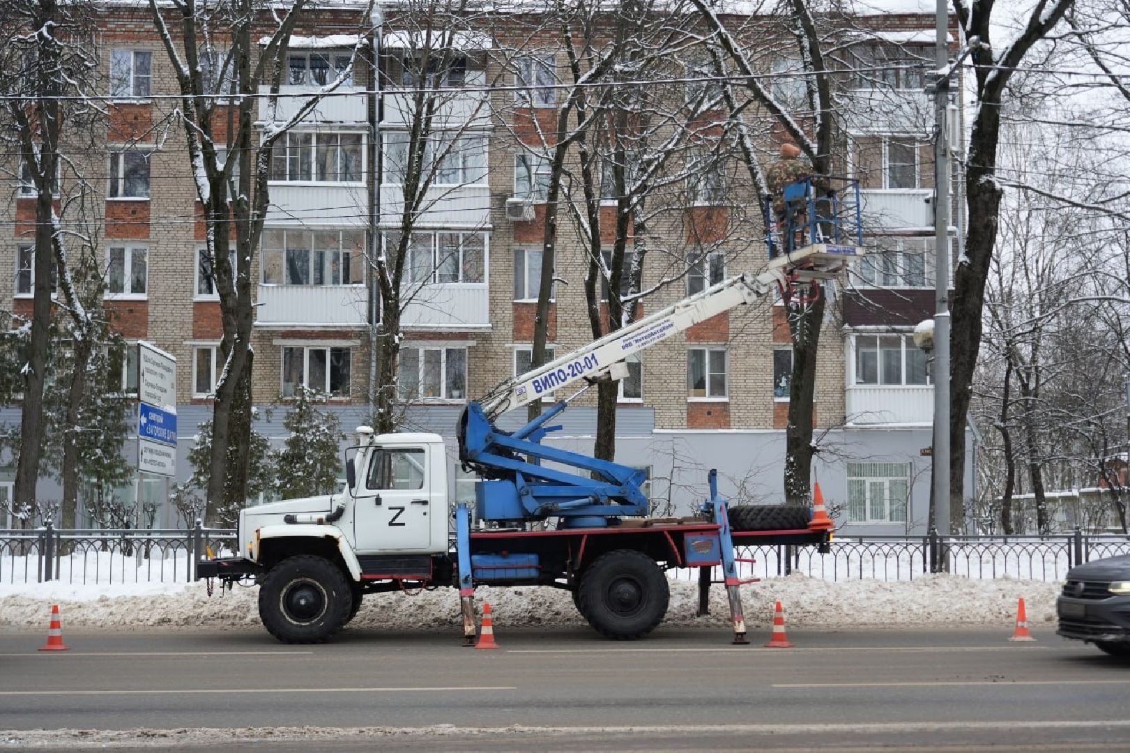 Зима в Подмосковье, Украшение, Благоустройство, Новый год, Сергиев Посад, Сергиево-Посадский городской округ,