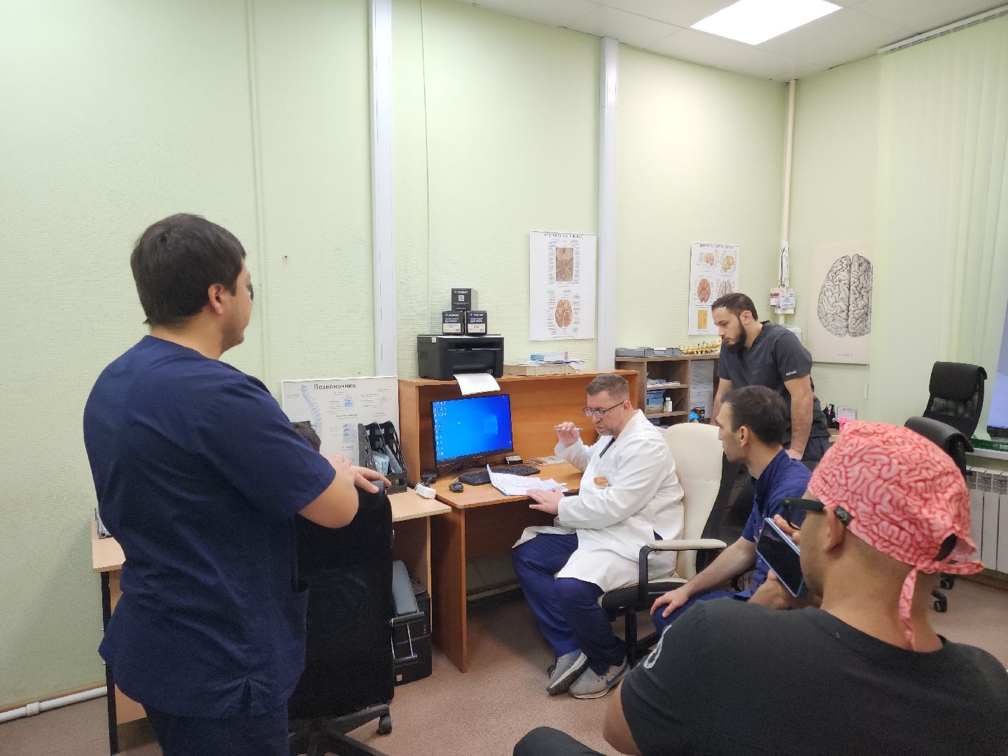подольск, покб, нейрохирургия, врачи московской области,