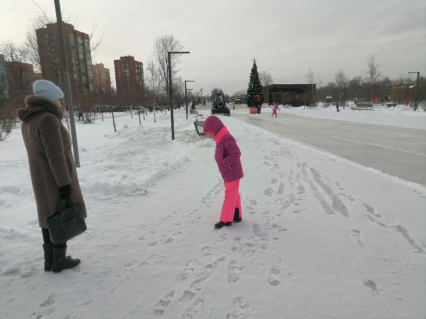 каток, парки подмосковья, орехово зуево,зима в подмосковье, вертикалки,