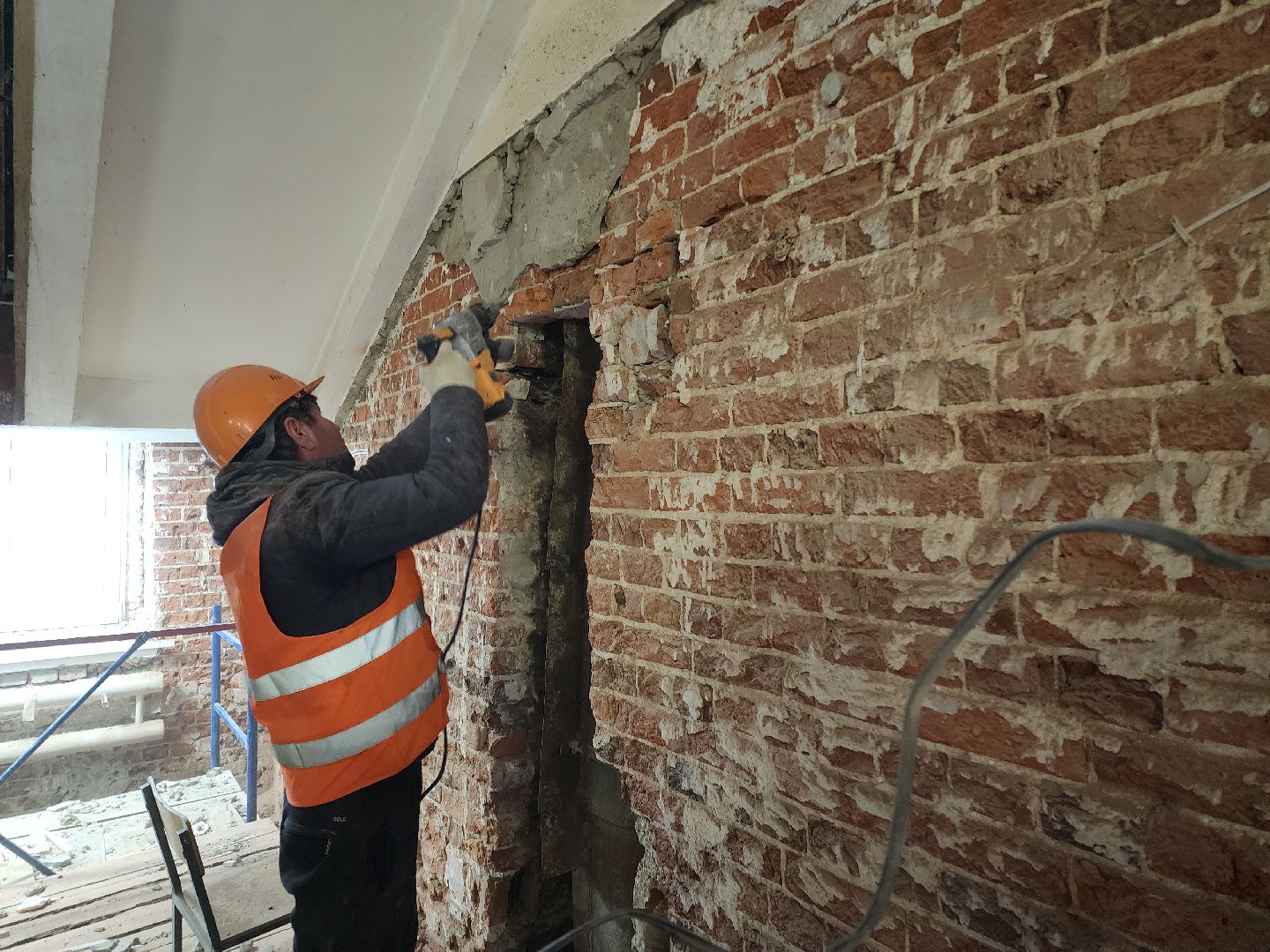 Егорьевск, георгиевская гимназия, Подмосковье, Московская область, ремонт,Вертикалка,