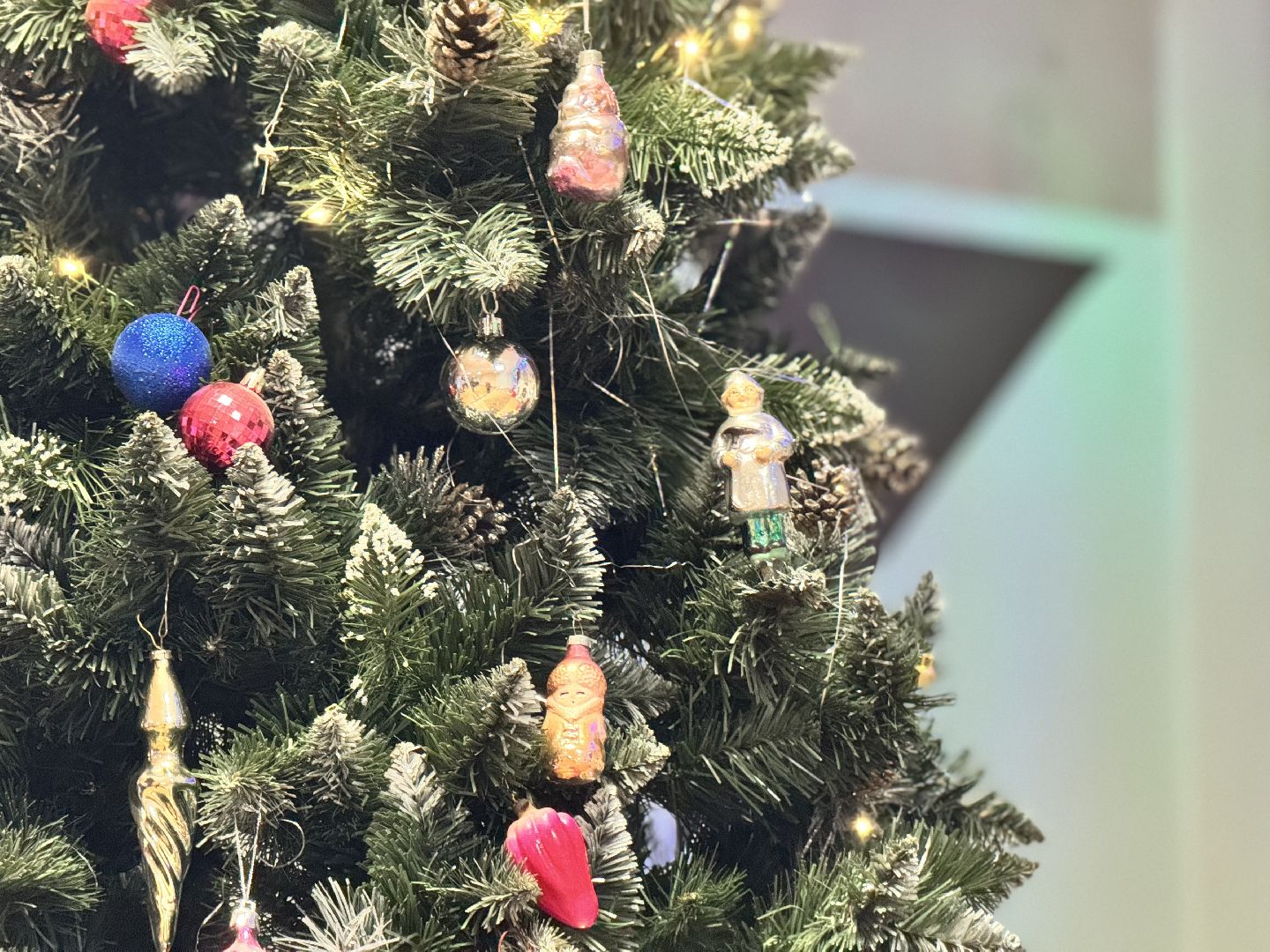 шаховская, украшение города к новому году, колледж, вертикалки,