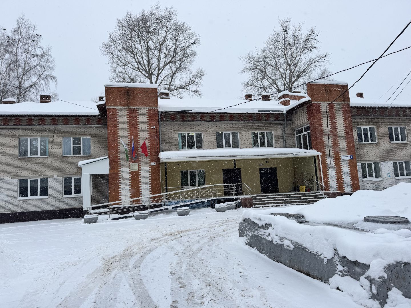 шаховская, украшение города к новому году, колледж, вертикалки,