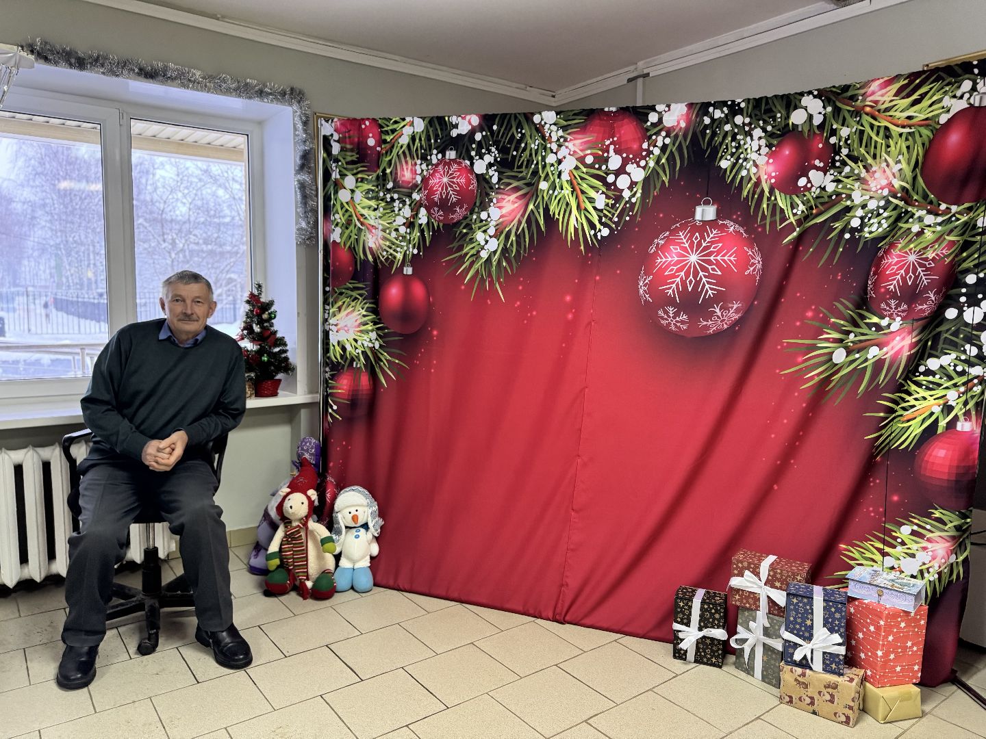 шаховская, украшение города к новому году, колледж, вертикалки,