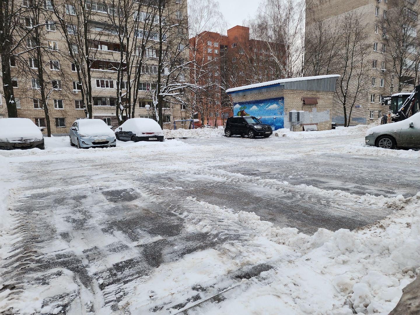 Черноголовка, Уборка снега, Жкх, вертикалки