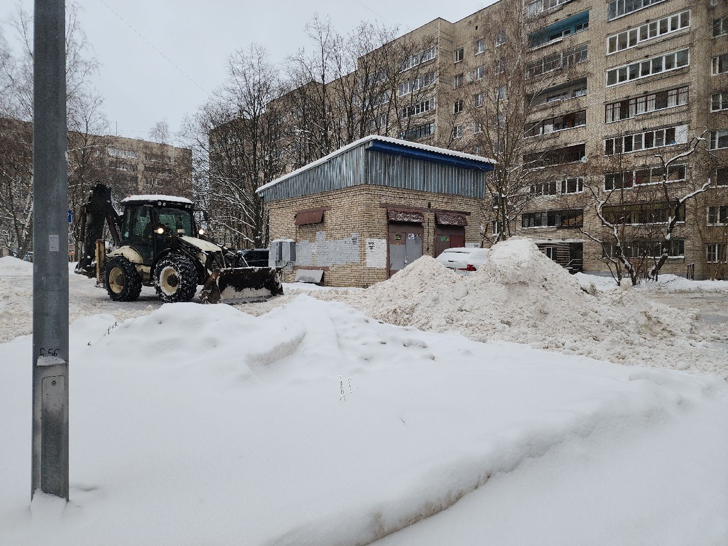 Черноголовка, Уборка снега, Жкх, вертикалки