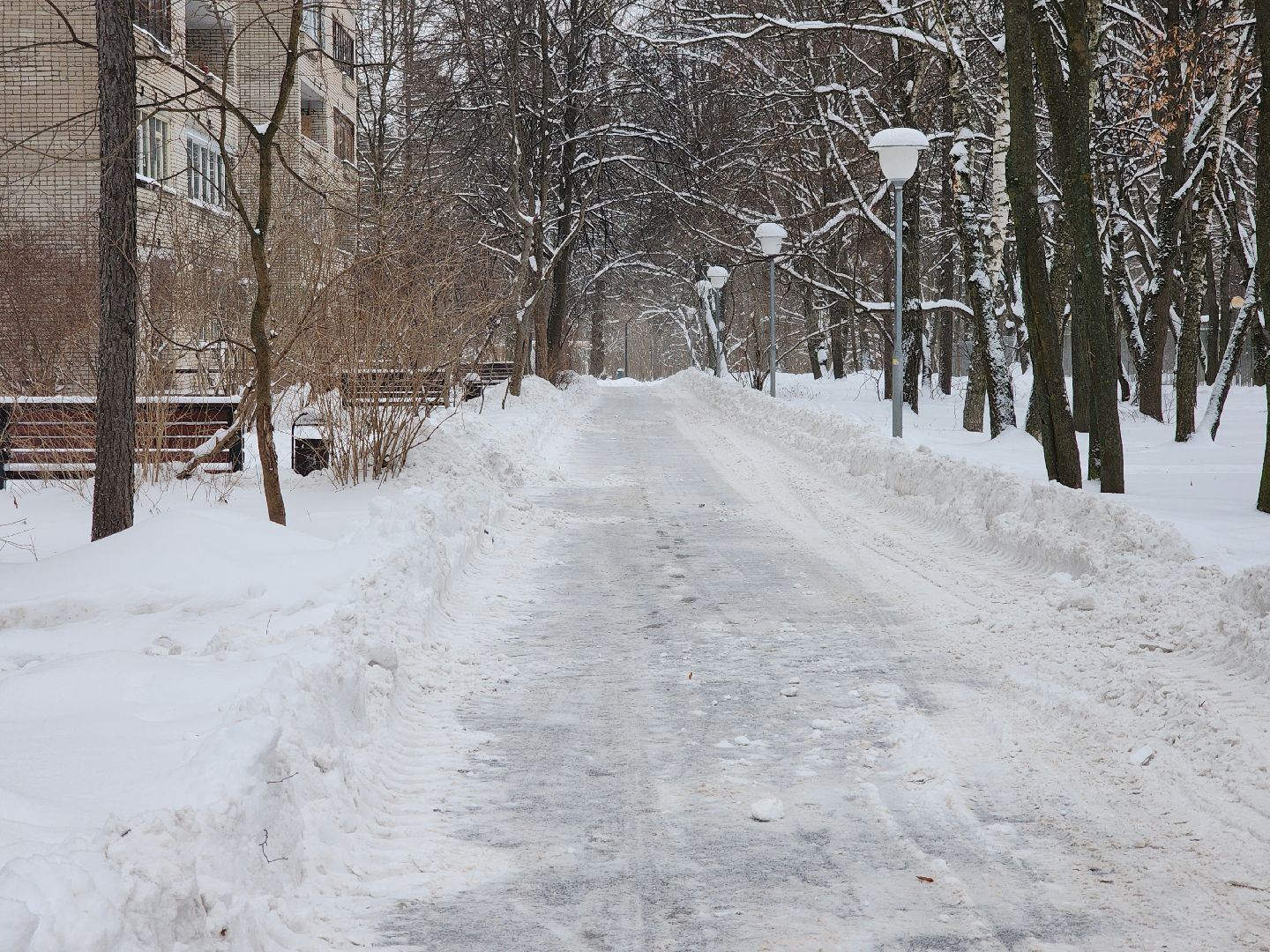 Черноголовка, Уборка снега, Жкх, вертикалки
