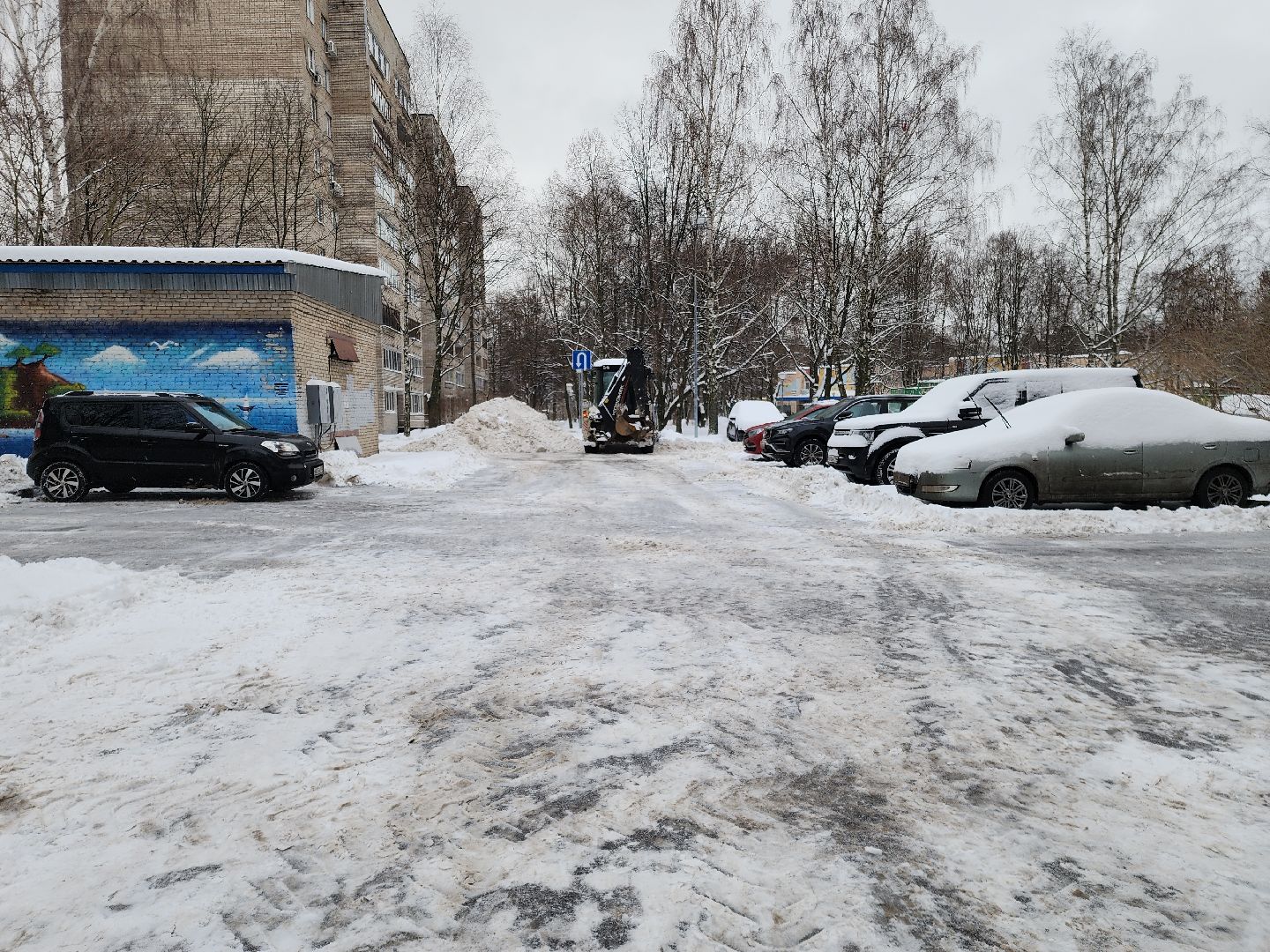 Черноголовка, Уборка снега, Жкх, вертикалки