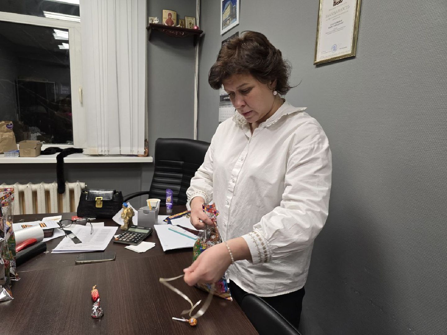 можайск, можайский городской округ, подмосковье, спецоперация, гумпомощь, дети Курска, новый год, благотворительная акция, комитет воинов отечества,