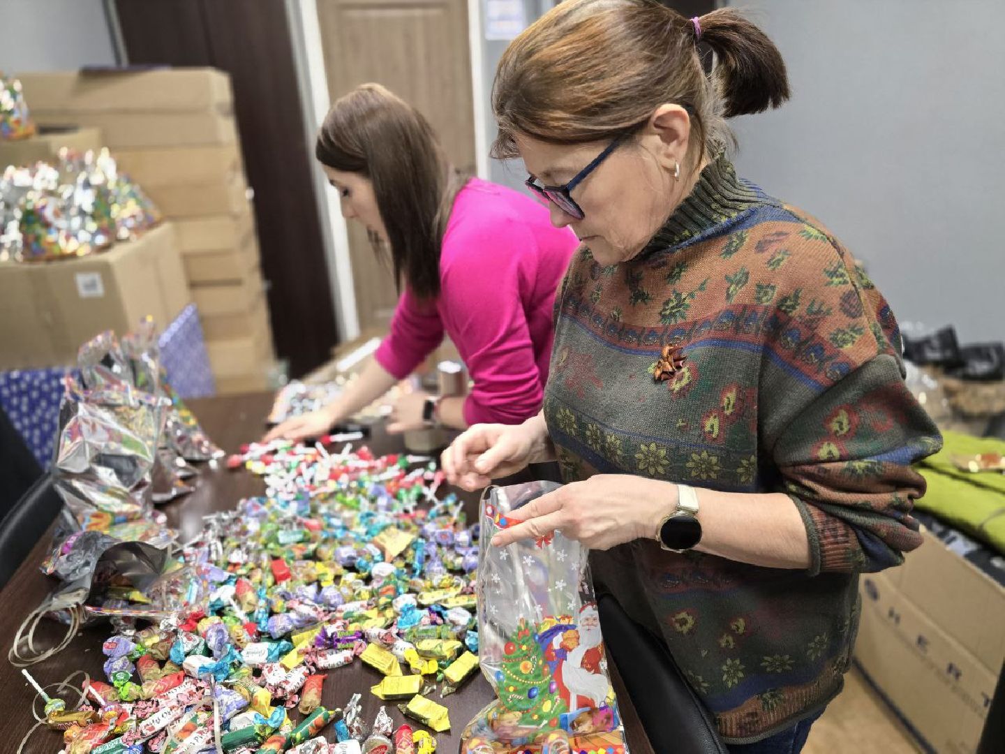 можайск, можайский городской округ, подмосковье, спецоперация, гумпомощь, дети Курска, новый год, благотворительная акция, комитет воинов отечества,