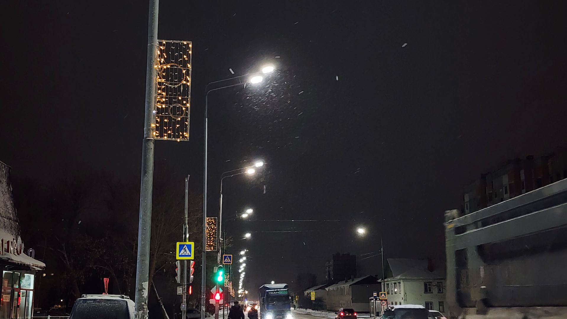 украшение города, Новый год, новогодняя иллюминация, Старая Купавна, Богородский городской округ, вертикалки