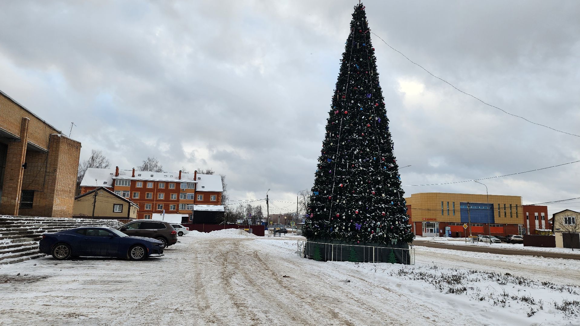 украшение города, Новый год, новогодняя иллюминация, Старая Купавна, Богородский городской округ, вертикалки