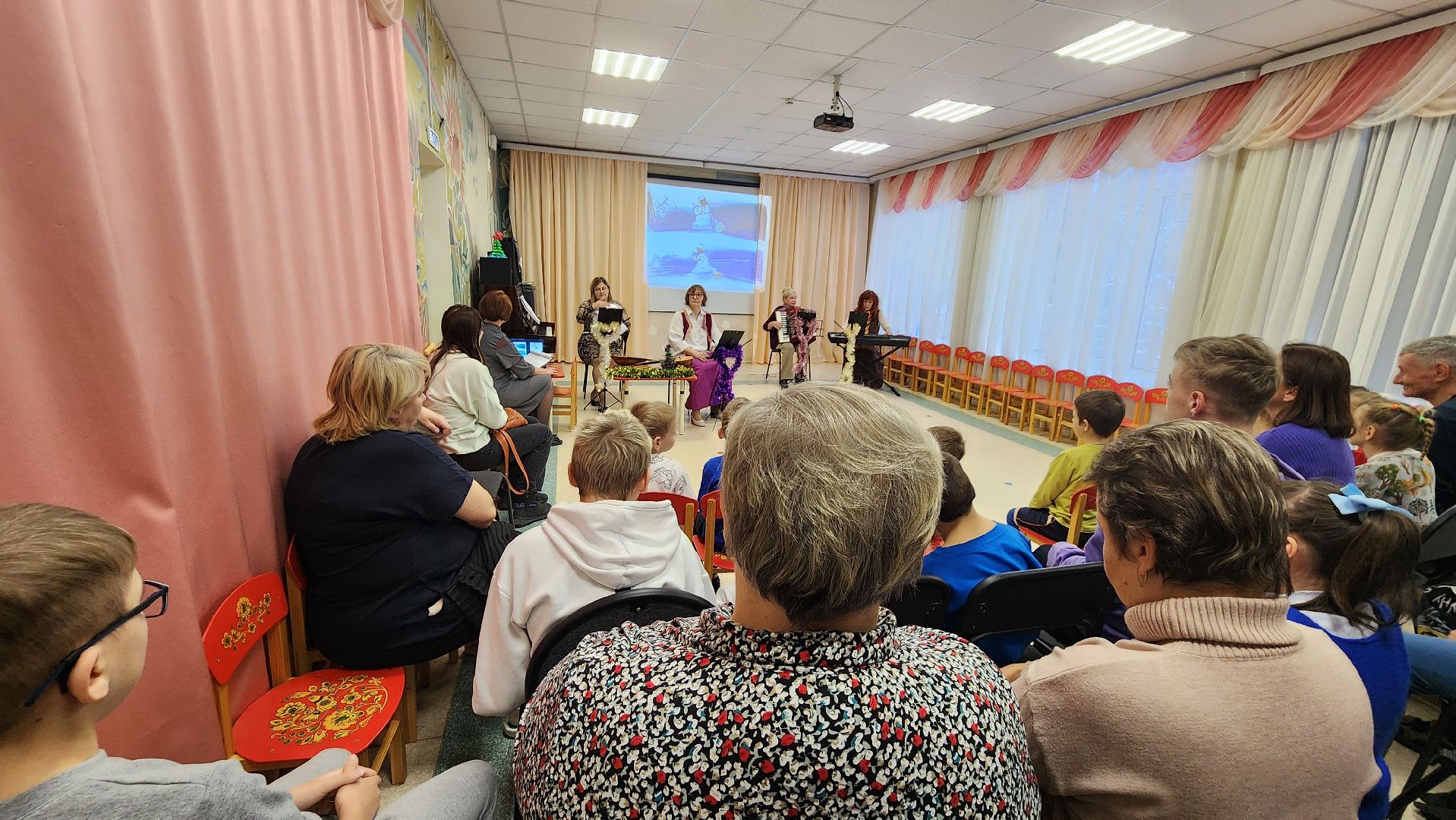 новогодняя сказка, детская школа искусств, протвино, реабилитационный центр, музыкальные инструменты,