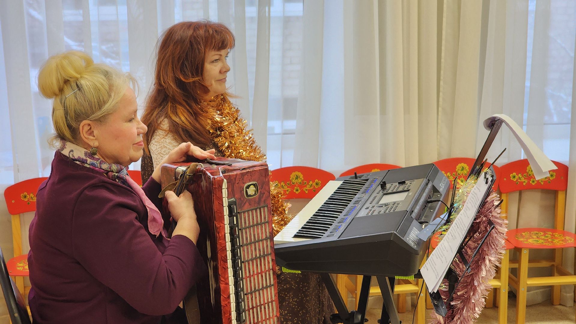 новогодняя сказка, детская школа искусств, протвино, реабилитационный центр, музыкальные инструменты,