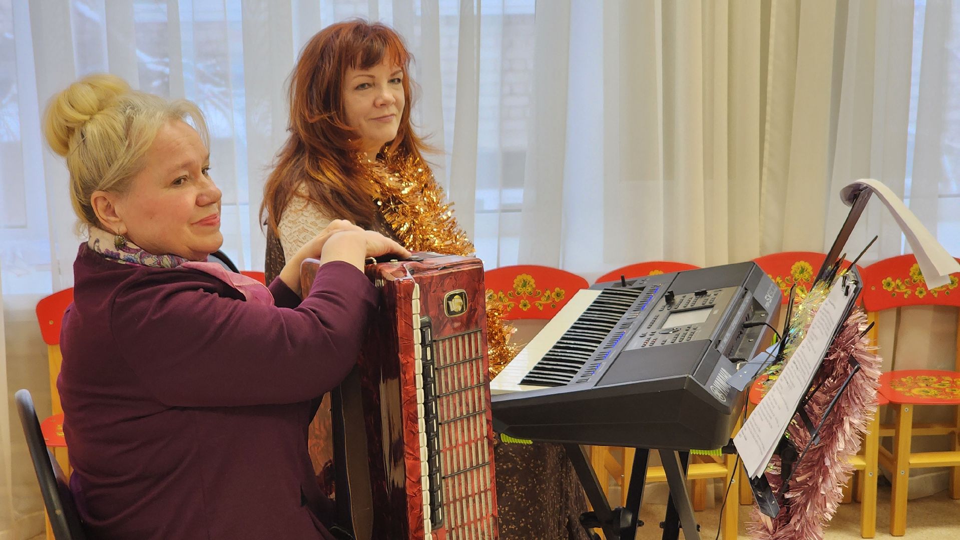 новогодняя сказка, детская школа искусств, протвино, реабилитационный центр, музыкальные инструменты,