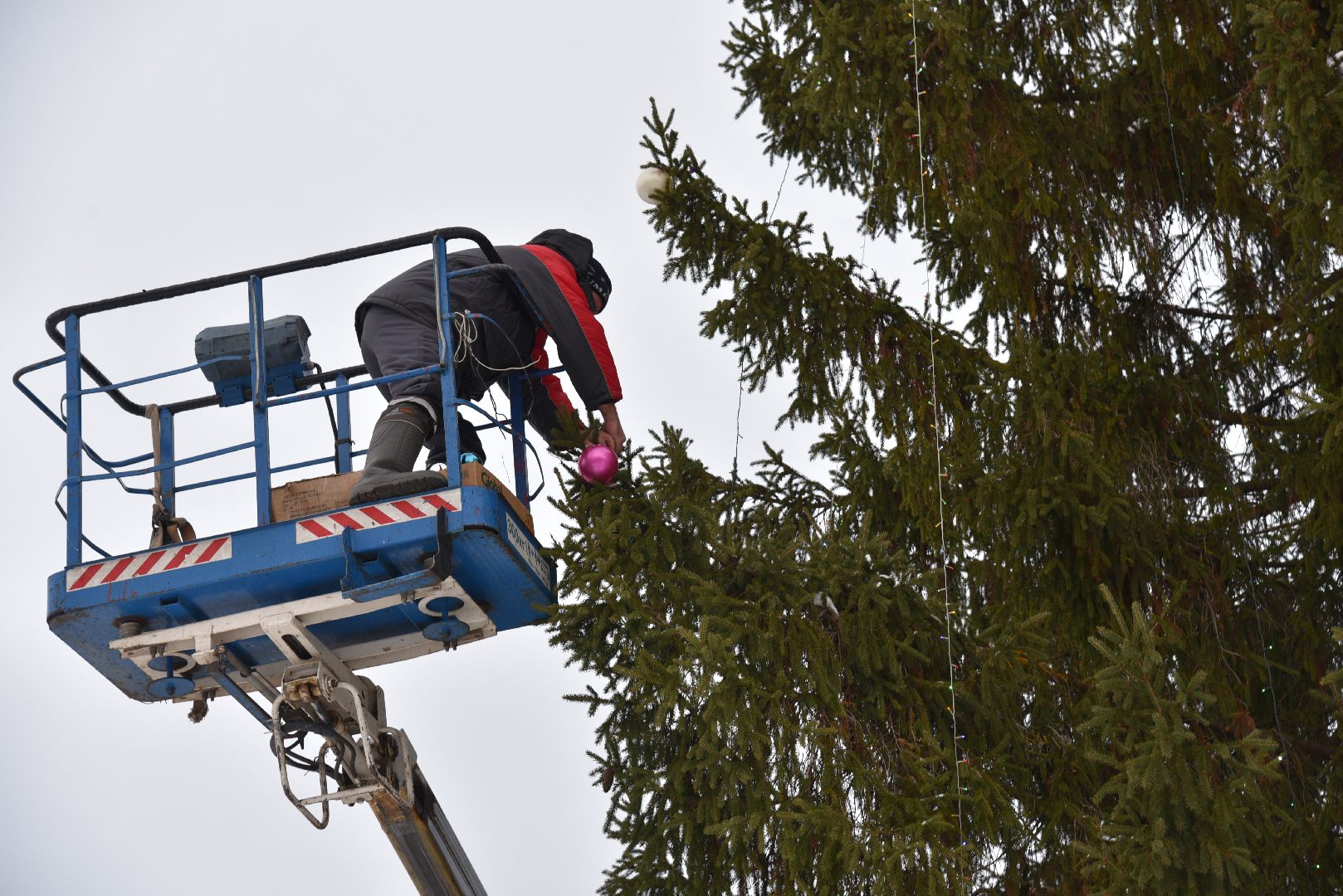 лотошино, лотошинская больница, новый год, ёлка, праздник, вертикалки,