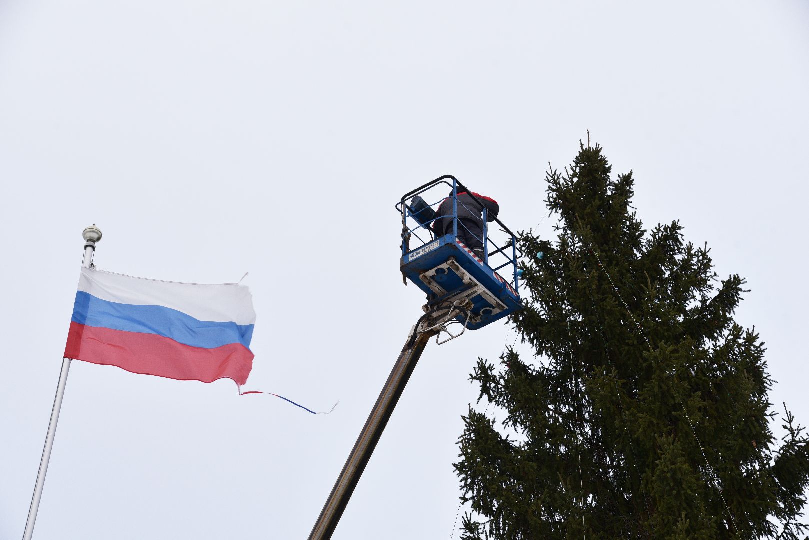 лотошино, лотошинская больница, новый год, ёлка, праздник, вертикалки,